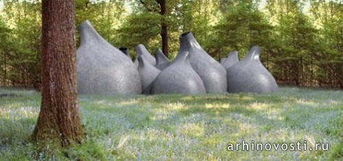 Бюро Ян Симпсон Аркитектс (Ian Simpson Architects), Национальный центр цветов (National Wildflower Centre).