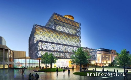 Бирмингемская библиотека (Library of Birmingham), Бритарния, Мекану (Mecanoo).