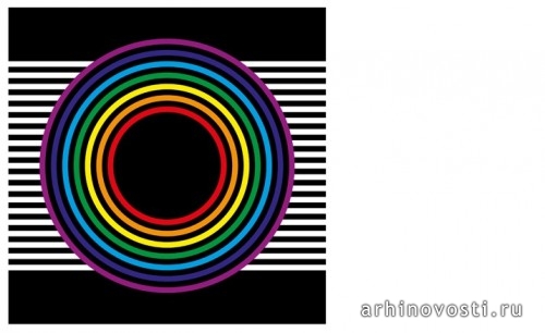 Спектральный круг (Spectrum circle), Энтони Баррилл (Anthony Burrill).