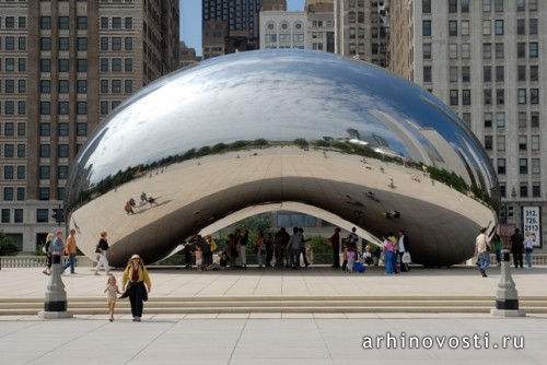 Ворота-облако (Cloud Gate), 2004.