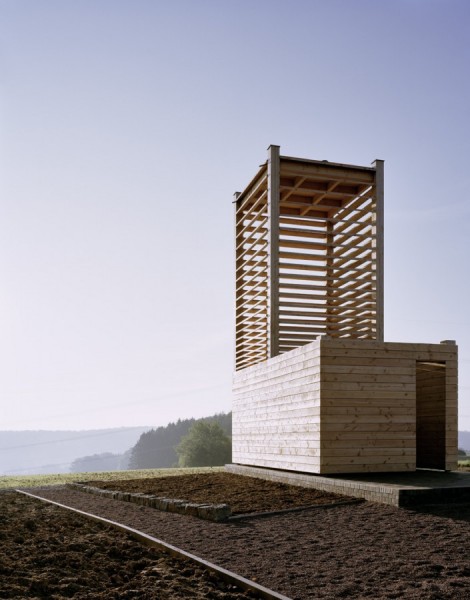 Полевая часовня (Field Chapel), проект группы студентов института технологий и архитектуры из Чикаго (Advanced De-sign/Build Studio, Illinois Institute of Technology College of Architecture).