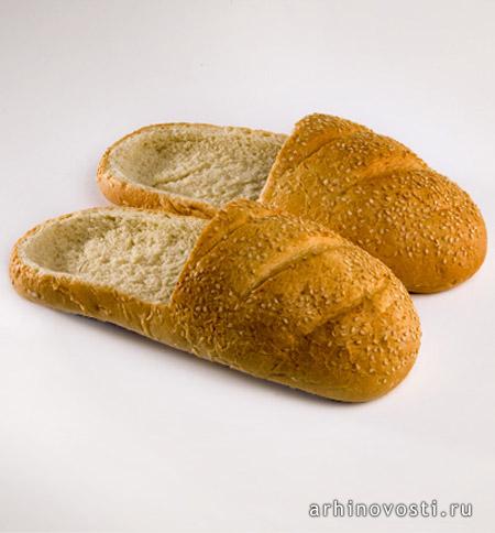 “Хлебная обувь” (Bread Shoes). Вильнюс, Литва.