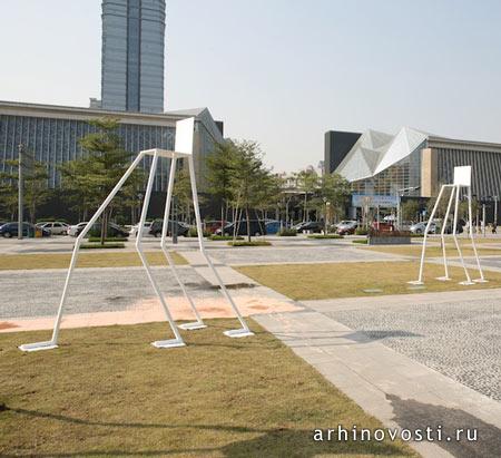 Гуляющие стулья (Walking Chairs), проект Соу Фуджимото (Sou Fujimoto).