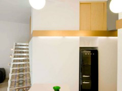Интерьер квартиры, проект бюро Миэль Аркитектос (Miel Arquitectos), Барселона, Испания.