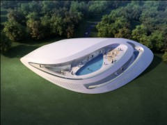 Виллы «Rock» и «Shell» от Захи Хадид (Zaha Hadid Architects). Дубровник, Хорватия. Dezeen_Zaha_Hadid_Architects_Dubrovnik_Shell01