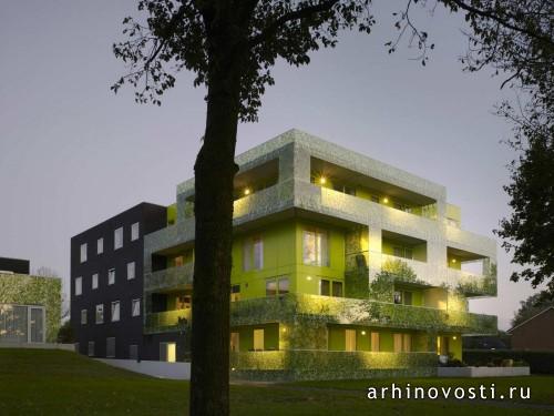 Комплекс Ginkgo от Casanova + Hernandez Architects. Бикберген, Нидерланды.