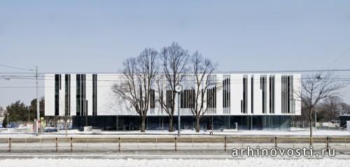 Головной офис похоронного бюро B&F Wien от Delugan Meissl Associated Architects. Вена, Австрия.