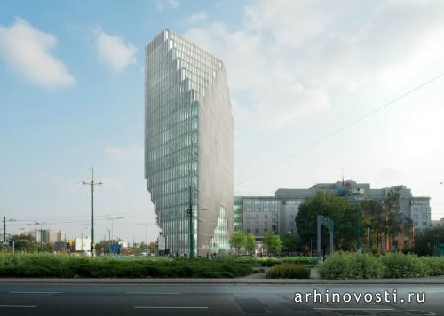 Офисная башня Baltyk Tower от MVRDV. Познань, Польша.