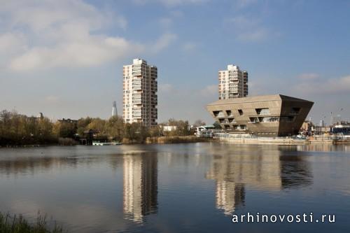 Библиотека от CZWG Architects. Лондон, Великобритания.