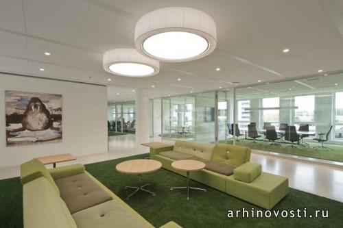 Головной офис компании Eneco от Hofman Dujardin Architects. Роттердам,  Нидерланды.