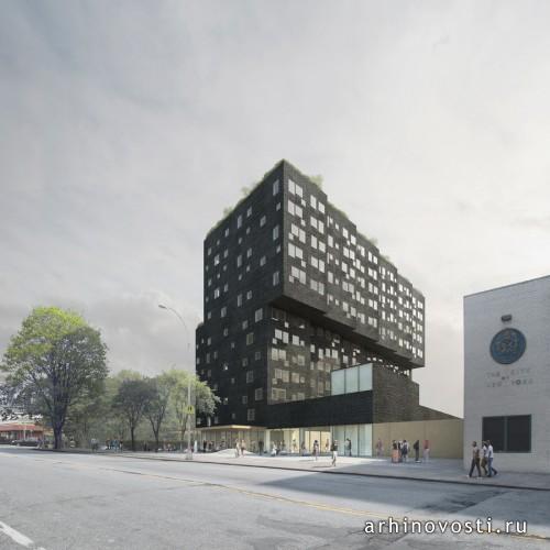 Жилой дом Sugar Hill от Adjaye Associates. Нью-Йорк, США.