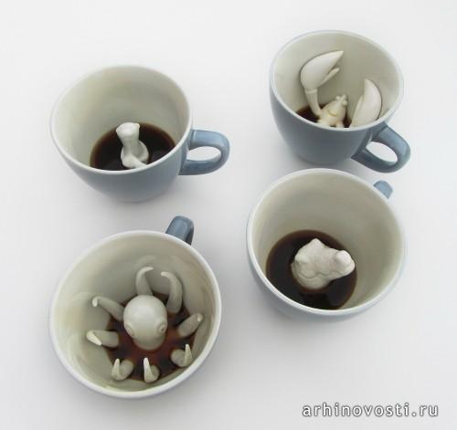 Чашки «Creature Cups» от Yumi-Yumi. США.