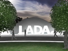 Дизайн-проект футуристичного автосалона LADA, как ART-площадки для молодёжи. Тольятти, Россия.