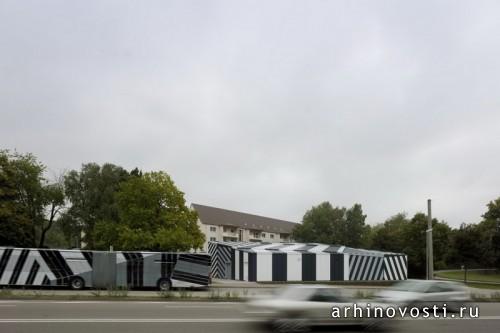 Станция распределения воды от Molter-Linnemann Architekten. Кайзерлаутерн, Германия. 