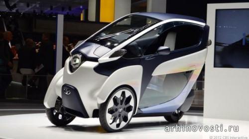 Авто для городской среды TOYOTA I-ROAD.