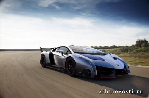 Суперкар Lamborghini Veneno. Италия.