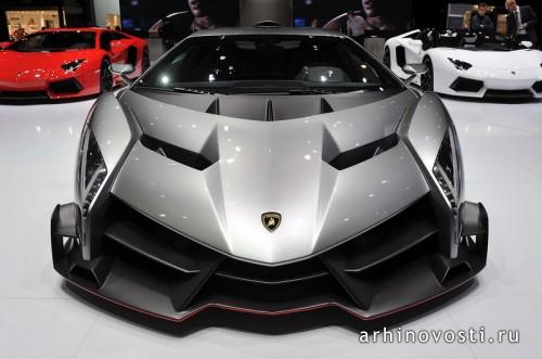 Суперкар Lamborghini Veneno. Италия.