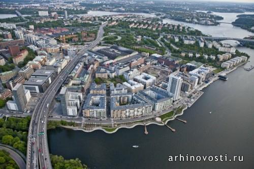 Парк Hornsbergs Strandpark от Nyréns Arkitektkontor. Стокгольм, Швеция.