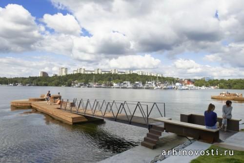 Парк Hornsbergs Strandpark от Nyréns Arkitektkontor. Стокгольм, Швеция.