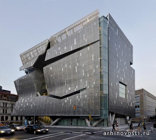 Учебный корпус университета The Cooper Union от Thom Mayne. Нью-Йорк, США.