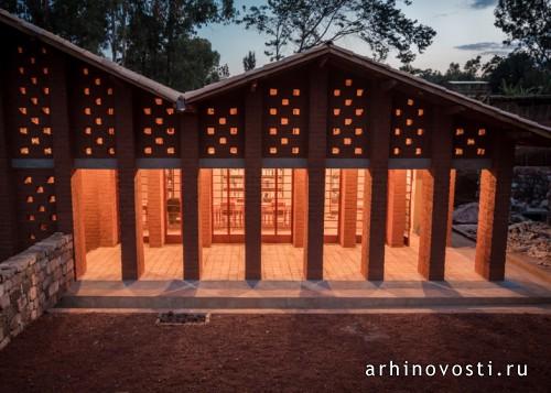 Детская библиотека от BC Architects. Муйинга, Бурунди.