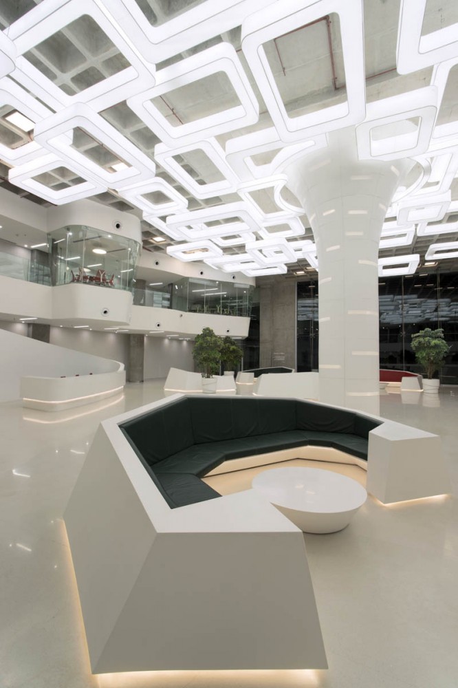 Дизайн офисного пространства от Collaborative Architecture, Бангалор, Индия