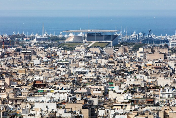 Культурный комплекс от Renzo Piano, Афины, Греция.